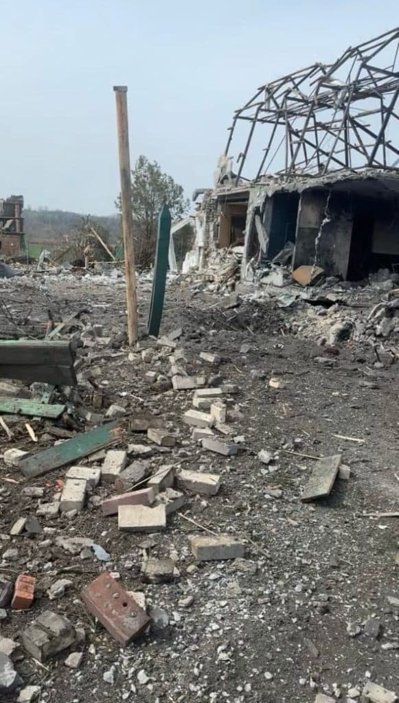 Авіабомбу ФАБ-250 окупанти скинули на Іванопільський старостат