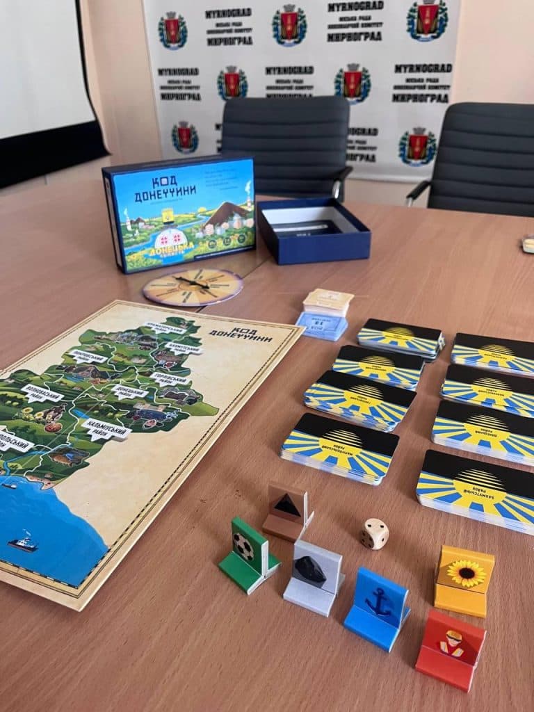 Для молодых переселенцев из трех общин провели игровые сессии Код Донетчины