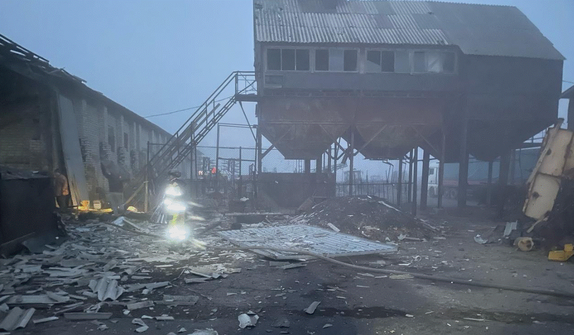 Дружківка під ворожим вогнем