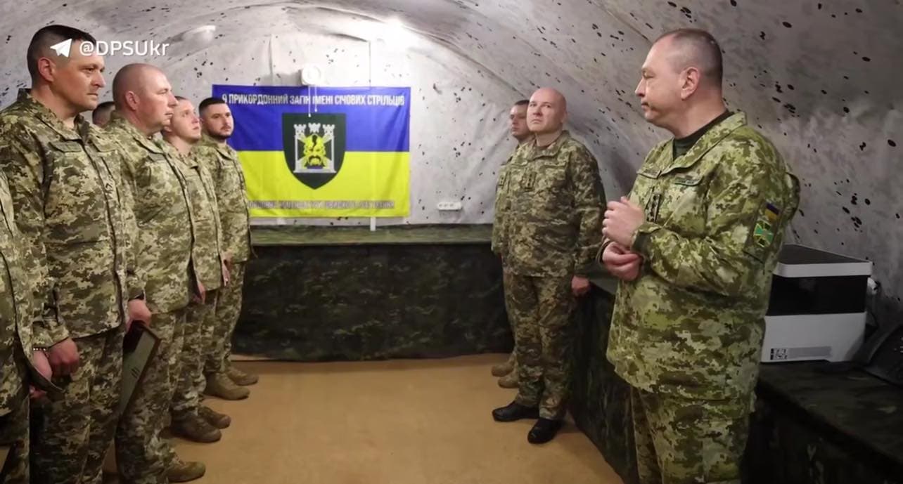 Голова ДПСУ відвідав бойові підрозділи на Донеччині Луганщині