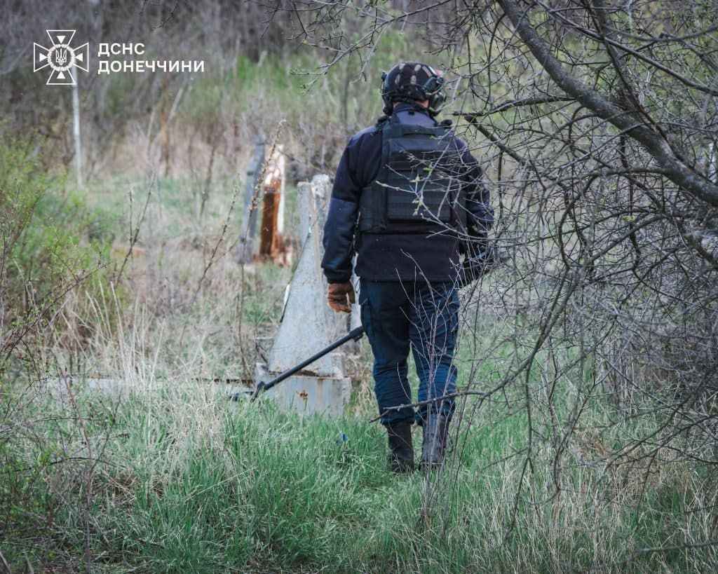 На Донеччині піротехніки ДСНС перевіряють кладовища напередодні поминальних днів
