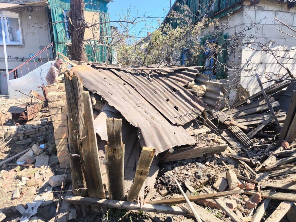 Россияне в очередной раз ударили по Константиновке