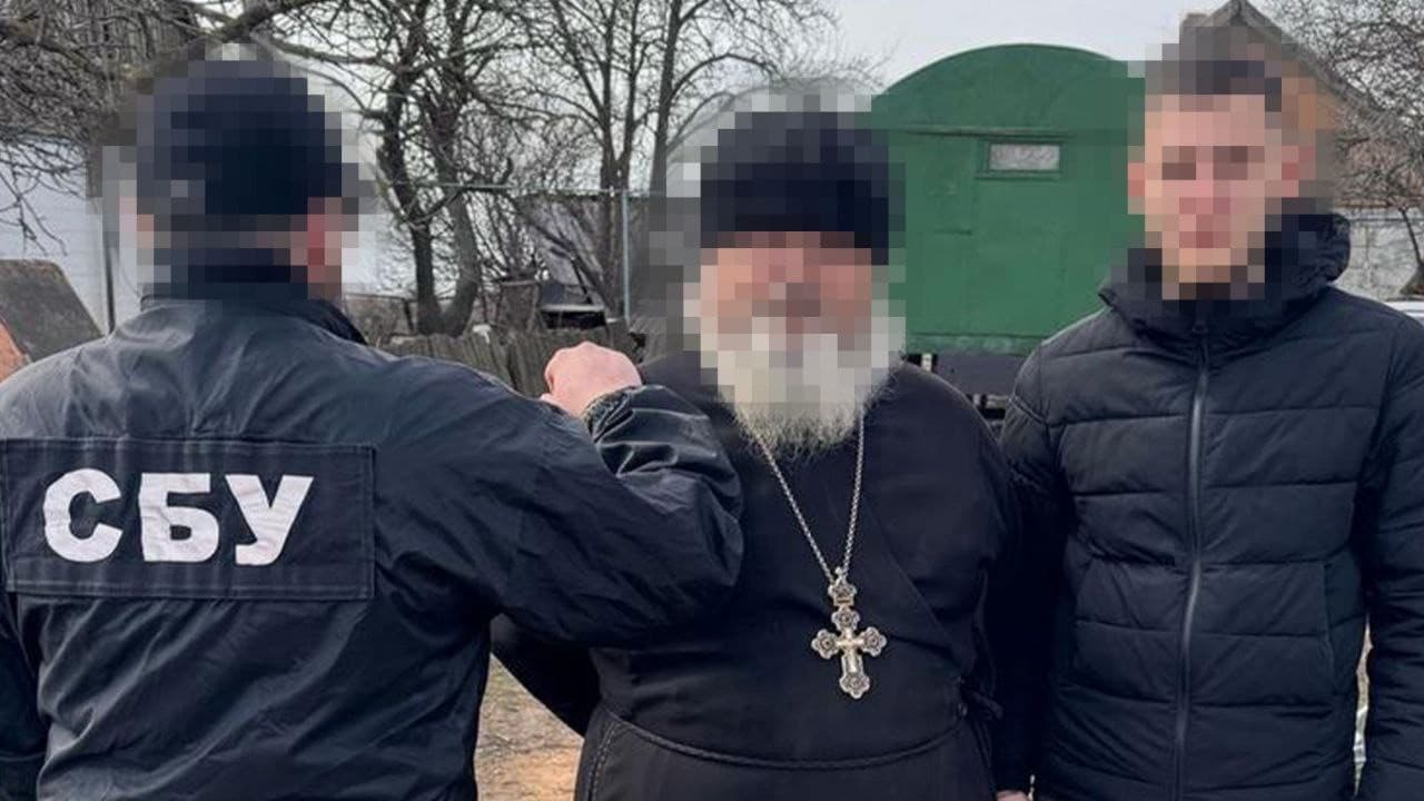СБУ затримала клірика УПЦ (МП), який шпигував на Донеччині та корегував удари по українських захисниках