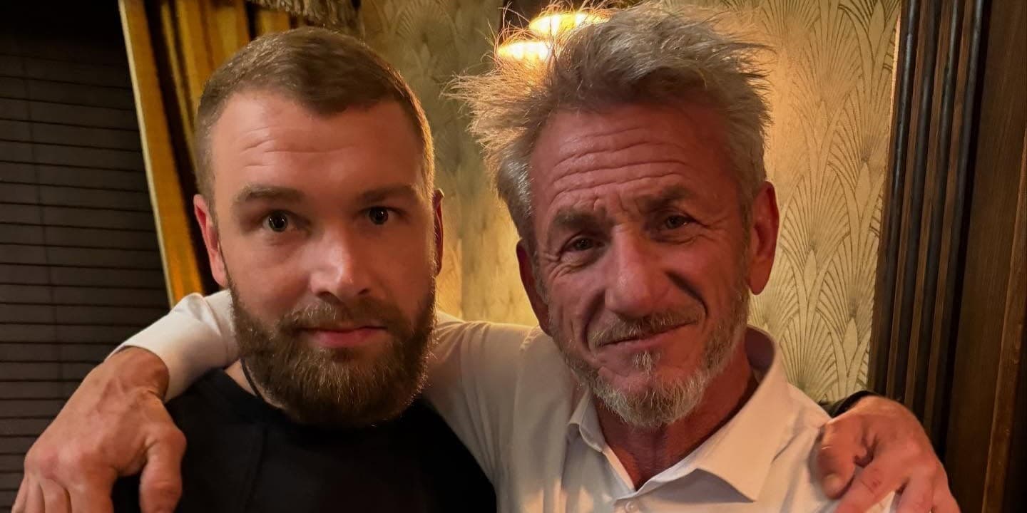 Сергій Волина Волинський і Шон Пенн