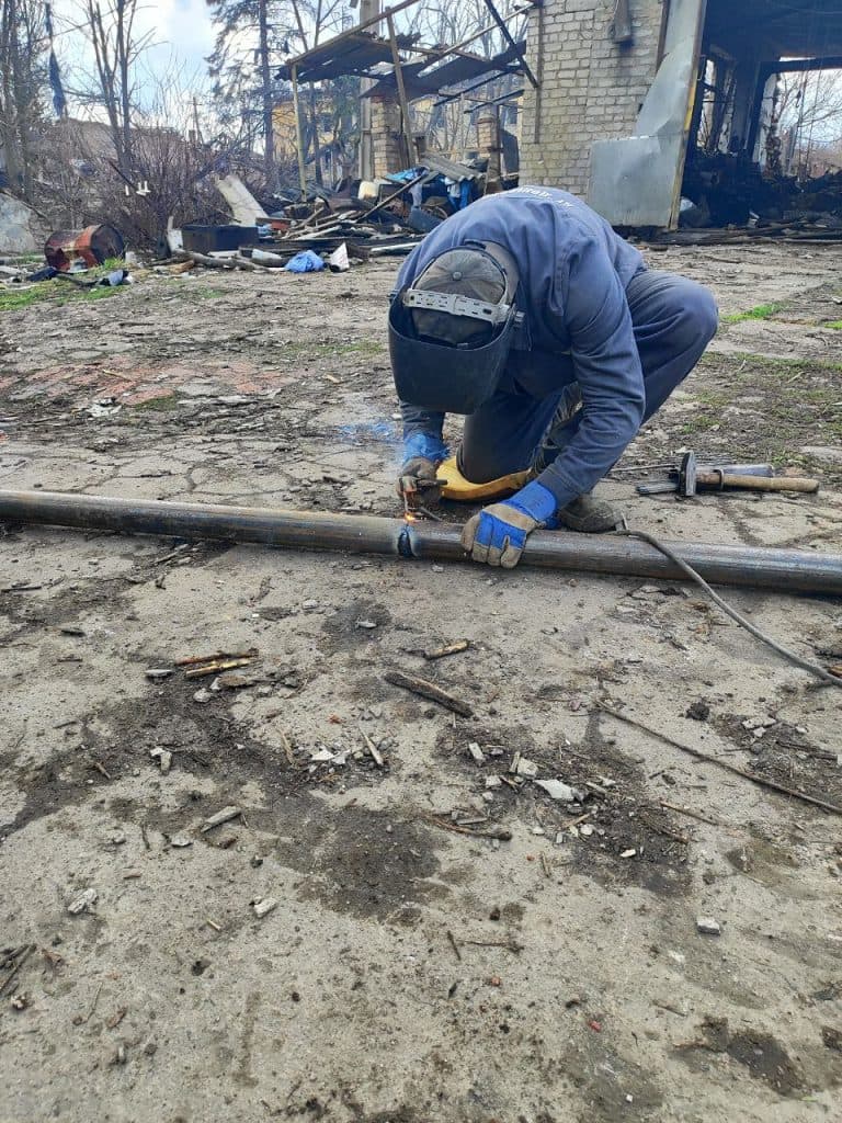 Триває ліквідація наслідків обстрілів на газових мережах Костянтинівки