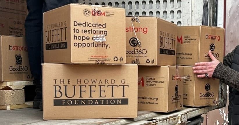 У хабі Попаснянської громади на Дніпропетровщині можна одержати допомогу від благодійників