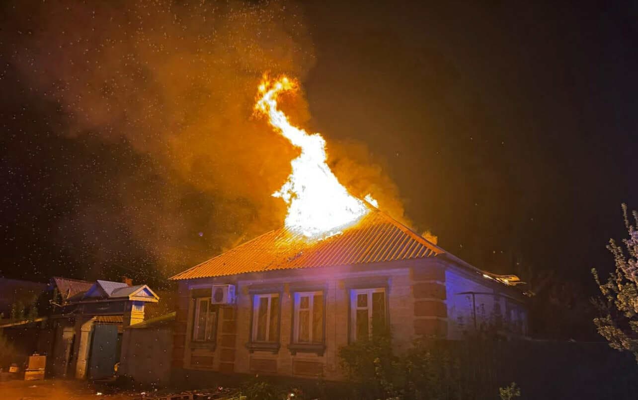 У приватному секторі Слов’янська надзвичайники ліквідували пожежу