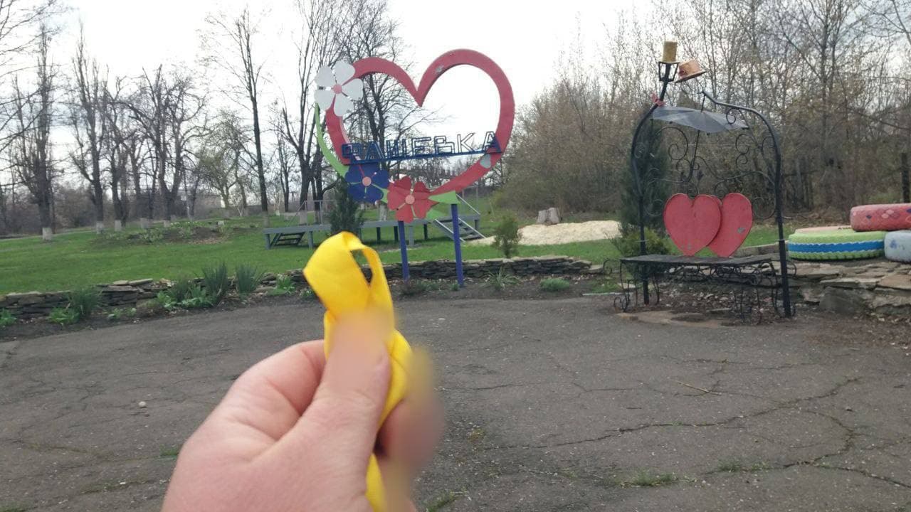В окупованих Фащівці, Алчевську та Сіверськодонецьку знову з'явилися українські символи