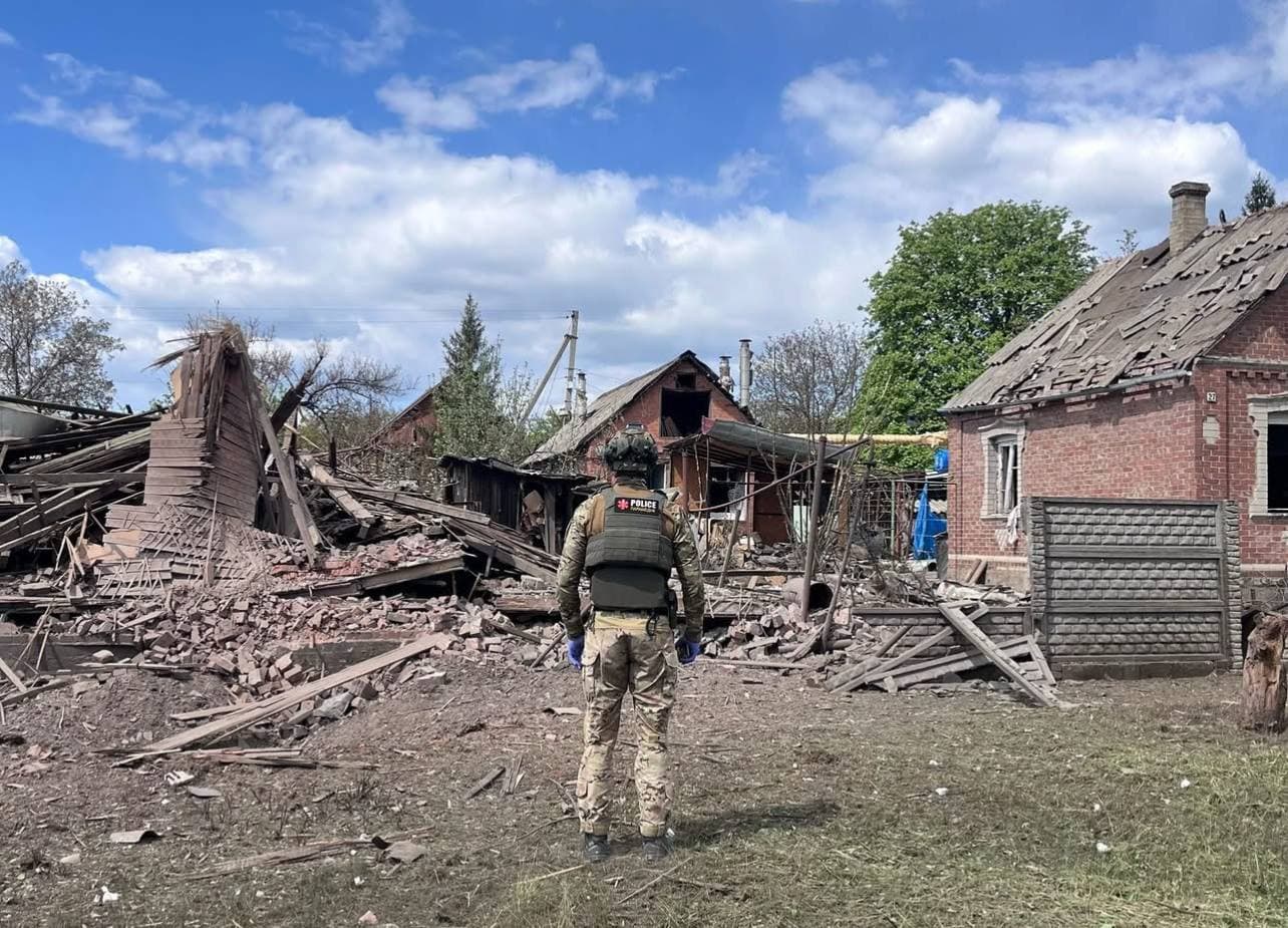 Ворог вдарив авіабомбою ФАБ-250 по Костянтинівці