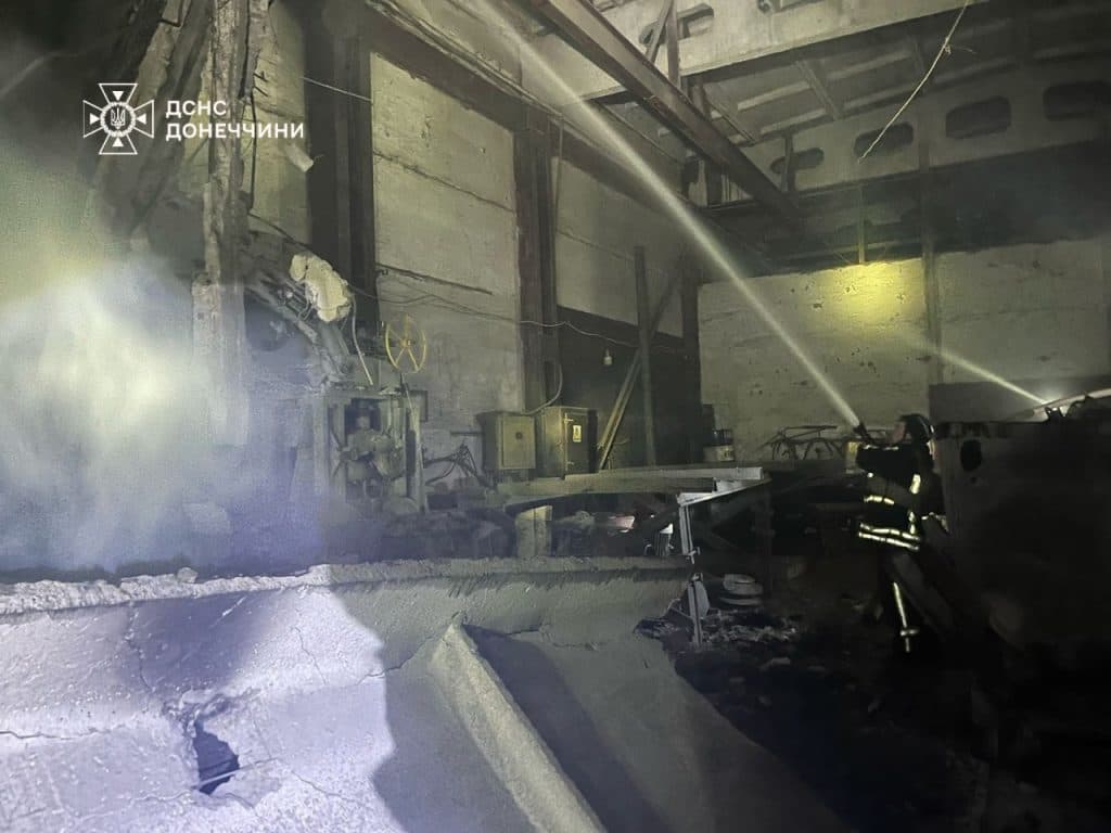 горів склад у добропіллі