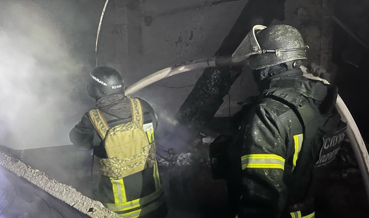 горів склад у добропіллі