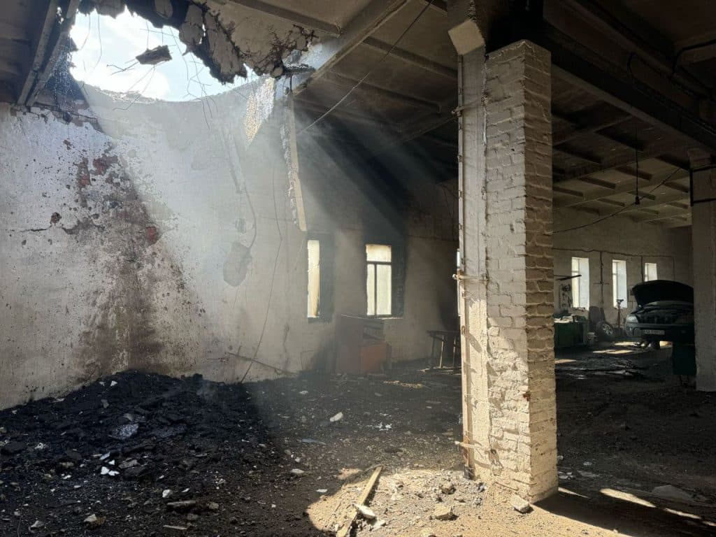 обстрел славянский