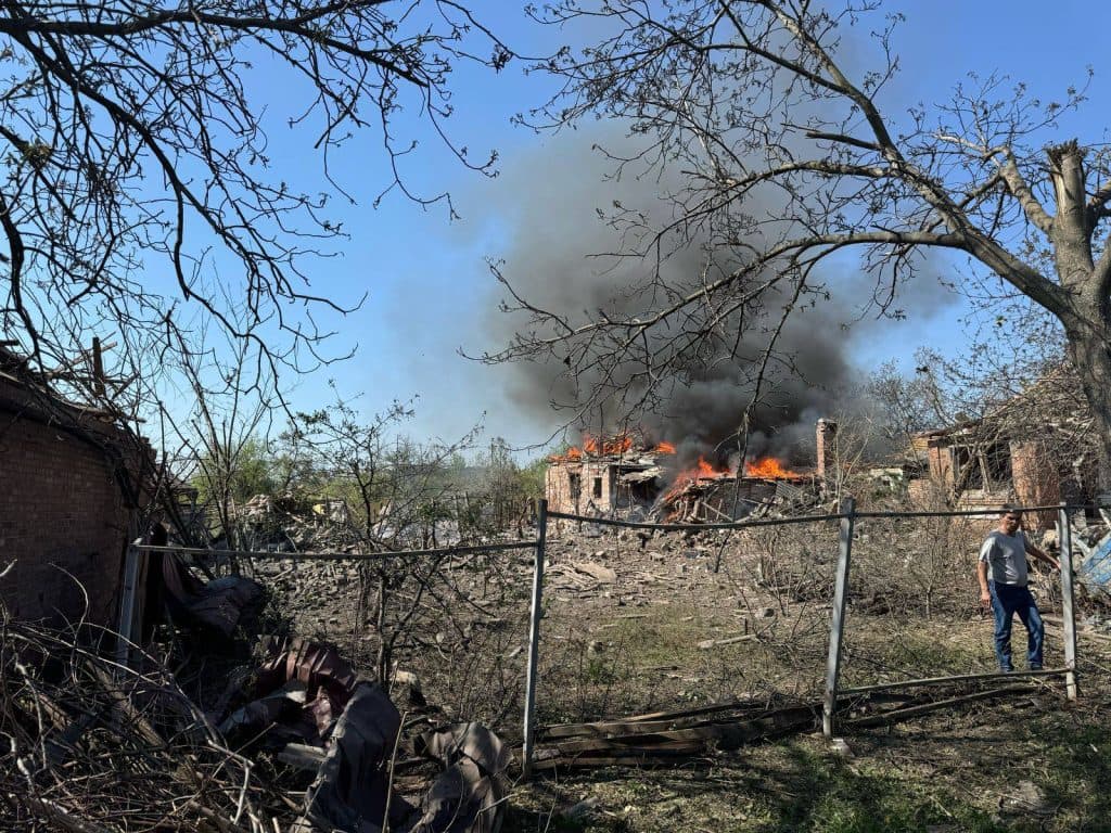 обстрелы донетчины