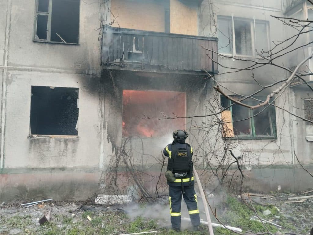 обстрелы донетчины