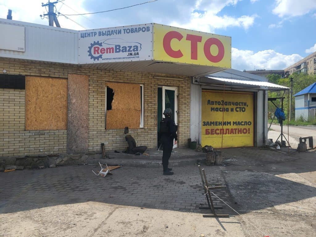 обстрел Константиновки