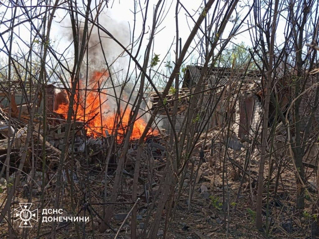 пожары в Константиновке