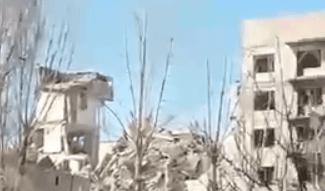 зруйнований під'їзд у покровську