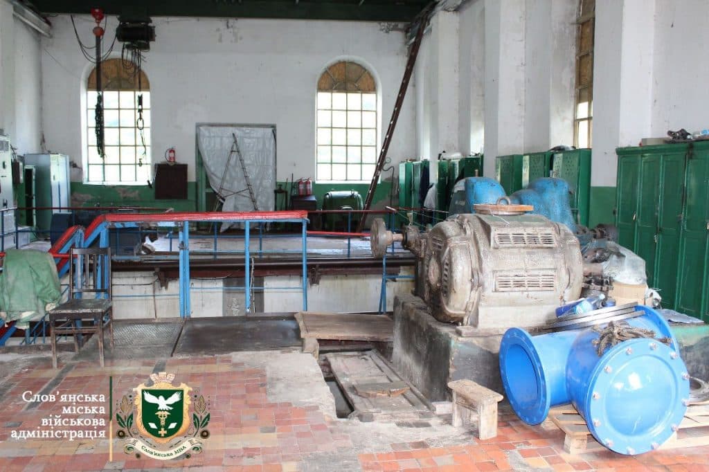 Для ремонту Маяцького водозабору в Слов'янську залучили водолазів із Харкова