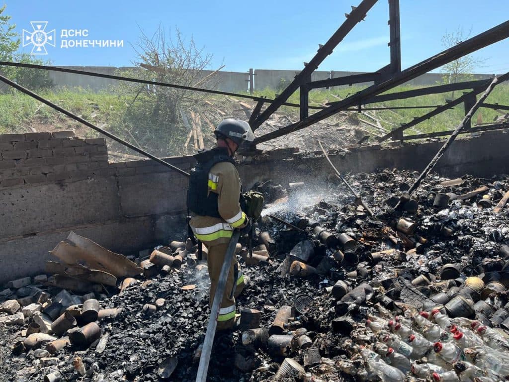 Атака дронів на Краматорський район: рятувальники ліквідували наслідки обстрілу