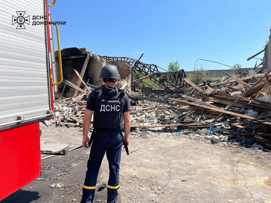 Атака дронів на Краматорський район: рятувальники ліквідували наслідки обстрілу