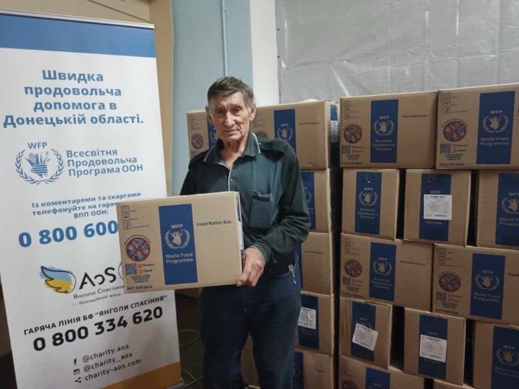 Громади Донеччини отримали понад 312 тонн благодійної допомоги за тиждень