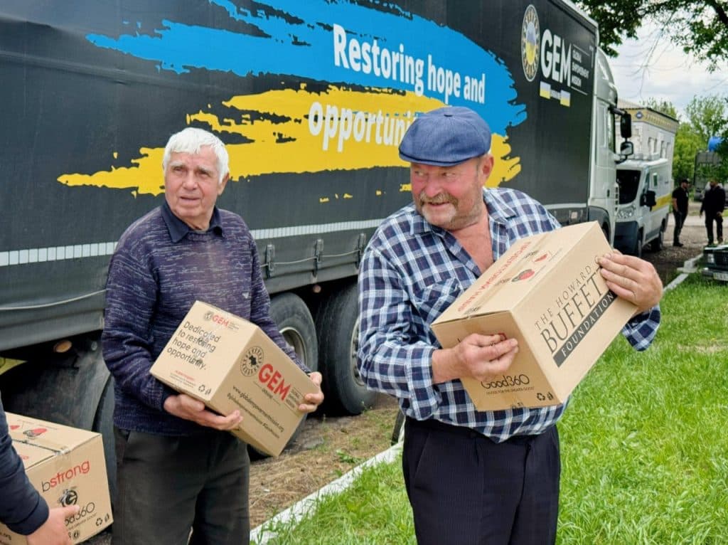 Громади Донеччини отримали понад 312 тонн благодійної допомоги за тиждень