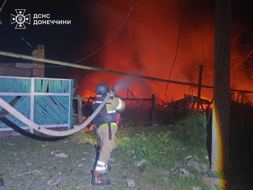 Алексеево-Дружковка под огнем