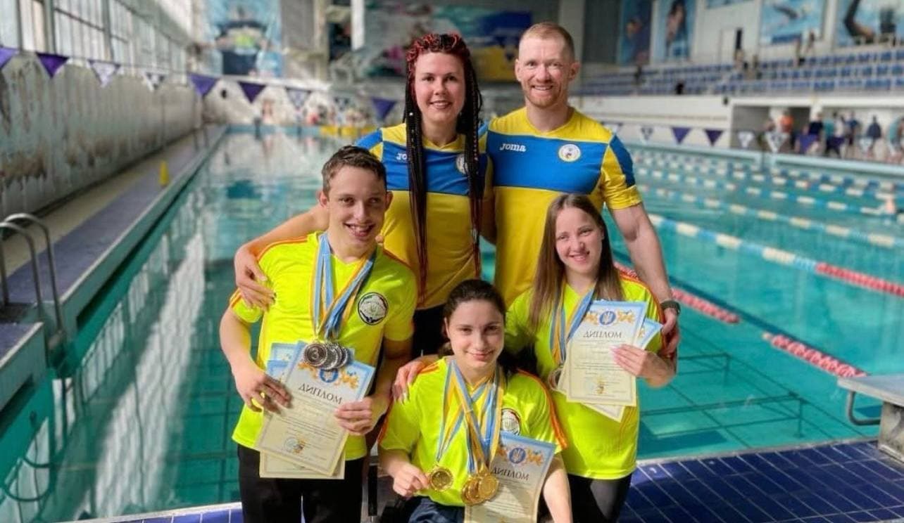Спортсмени з Луганщини вибороли 13 медалей на чемпіонаті України з параплавання