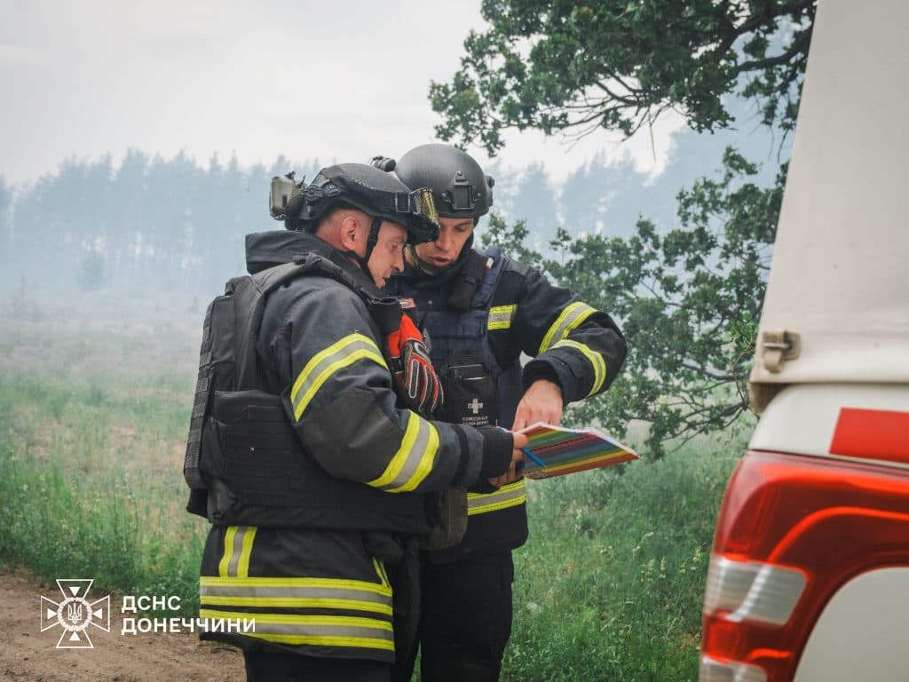 У Лимані рятувальники ліквідували масштабну лісову пожежу