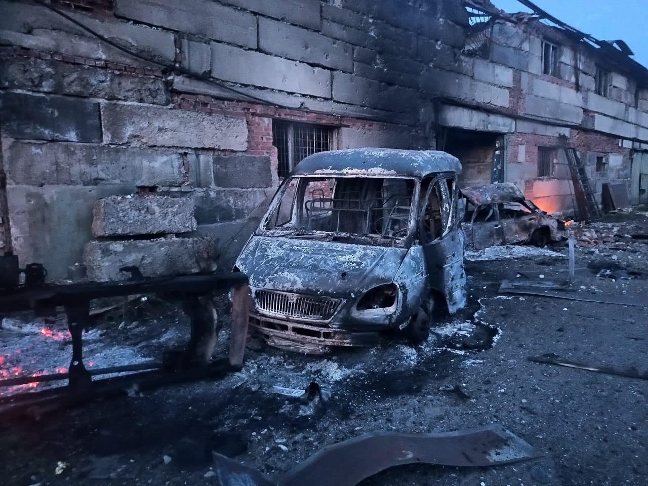 У Словʼянську розповіли про наслідки ворожого обстрілу