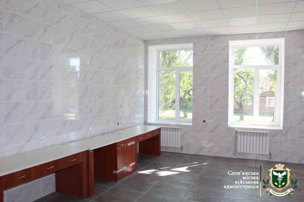 У Слов’янську відремонтовано клініко-діагностичну лабораторію міської клінічної лікарню