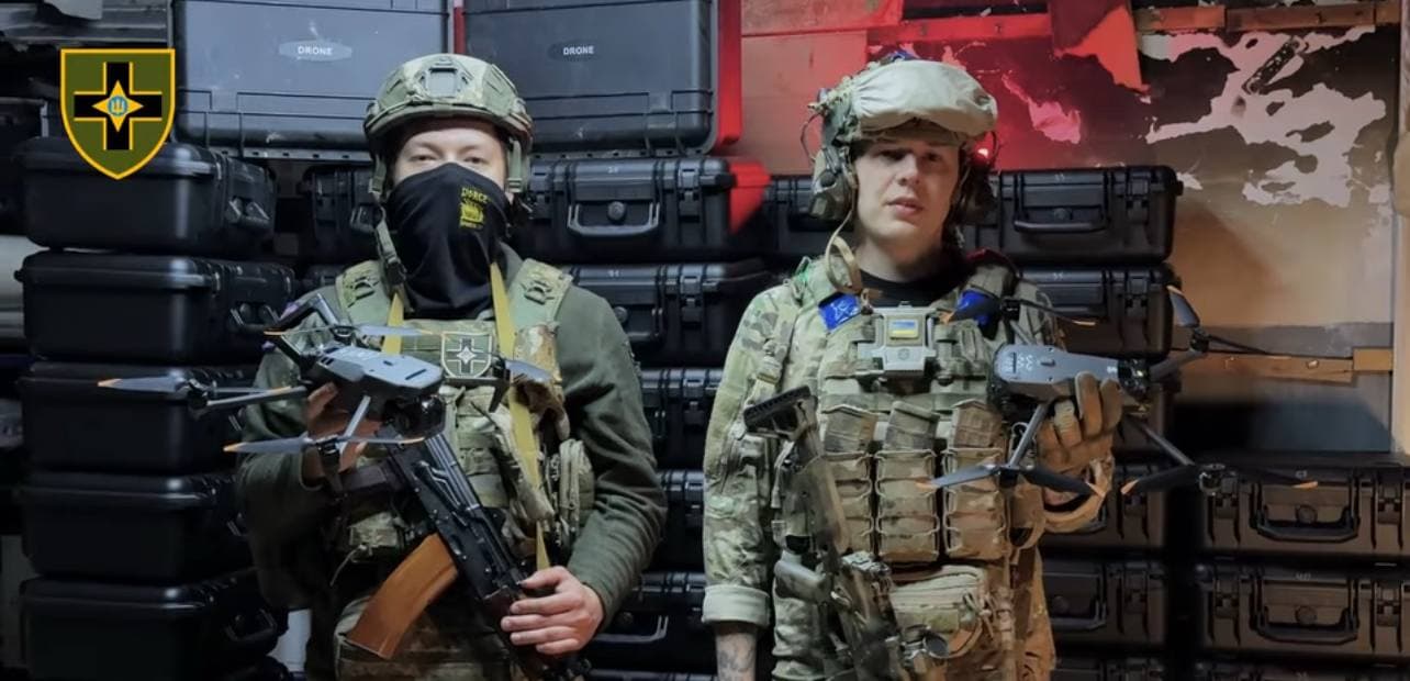 Захисники України придбали дрони на кошти Костянтинівської міської військової адміністрації
