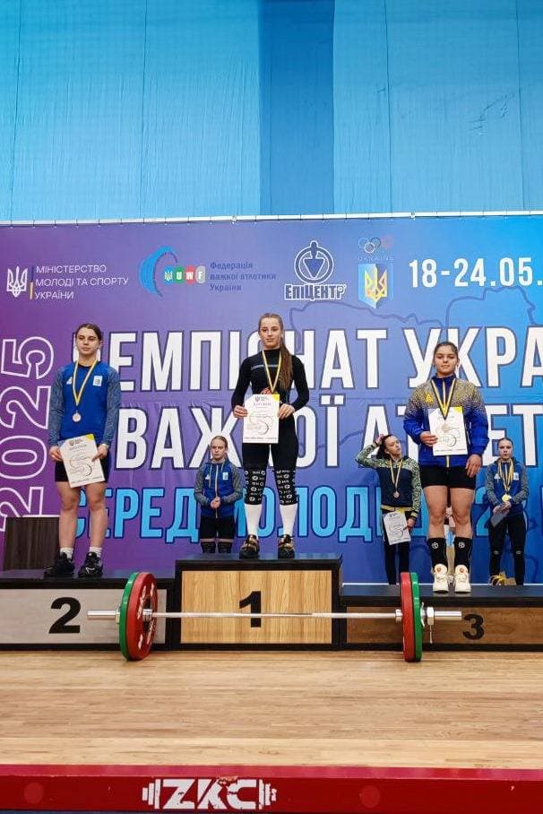 чемпіонаті України з важкої атлетики