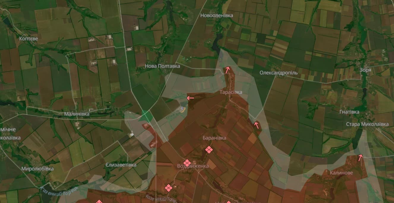 мапа бойових дій