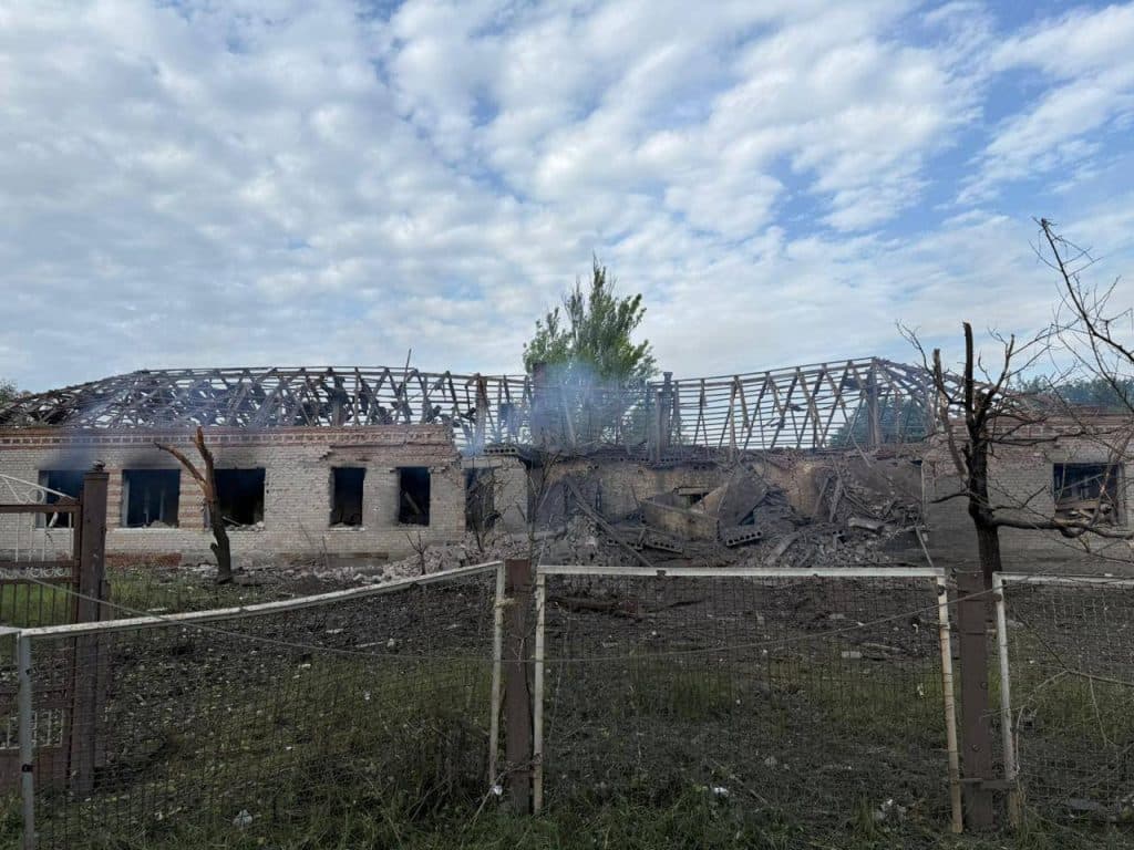 обстрелы донетчины