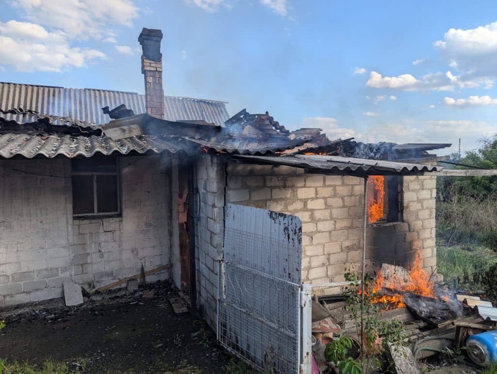 обстрелы донетчины