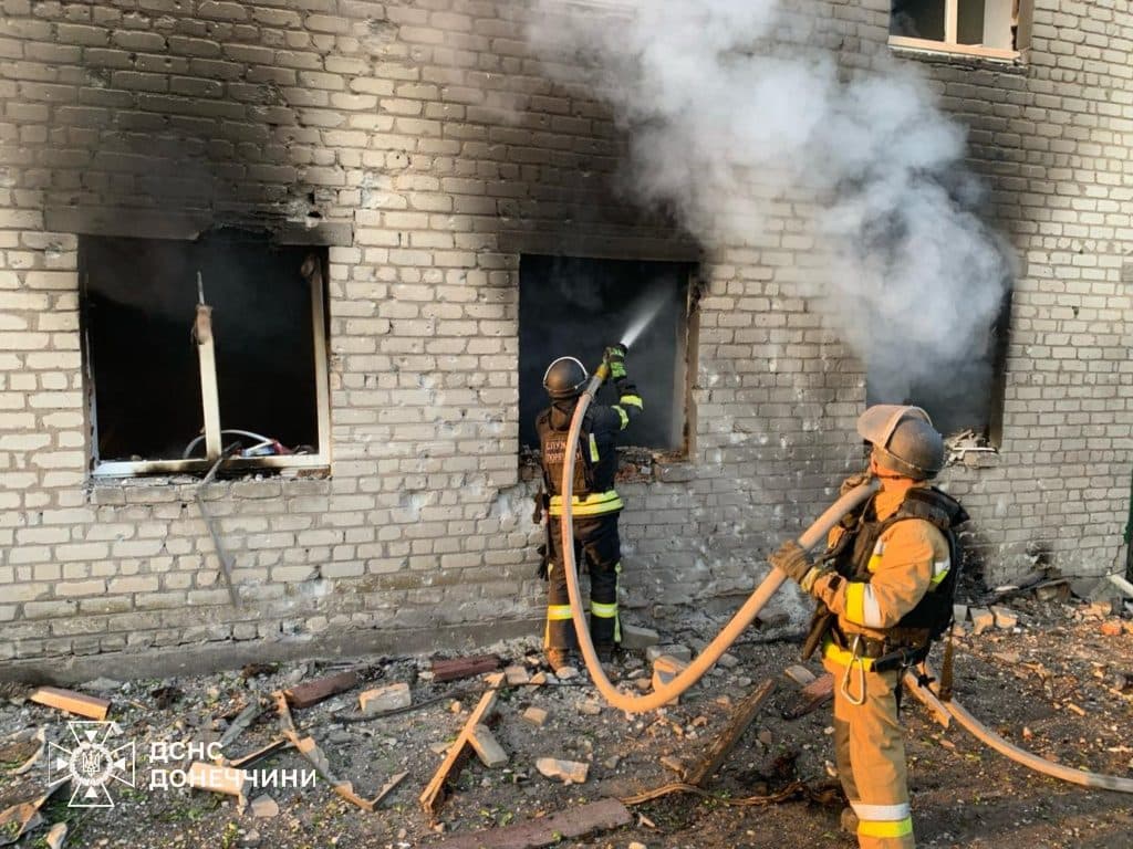 обстрелы донетчины