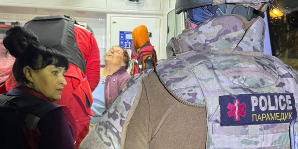 раненая в Константиновке женщина