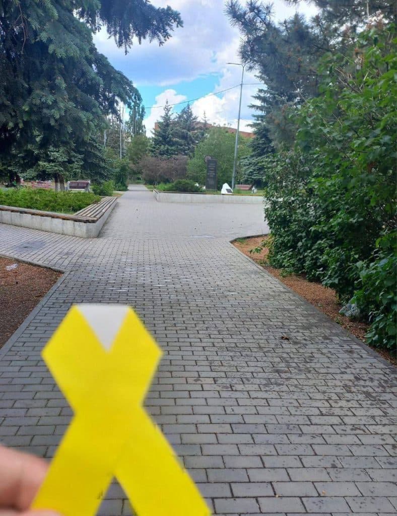 символи спротиву на донеччині та луганщині