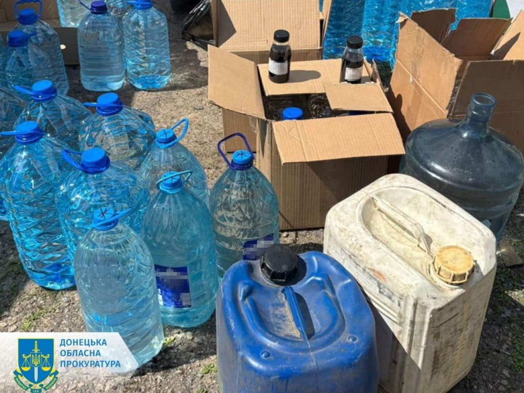 в Славянске ликвидирован канал распространения контрафактного алкоголя