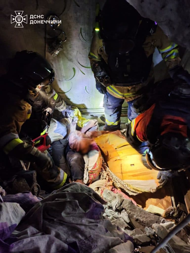 удар по константиновке