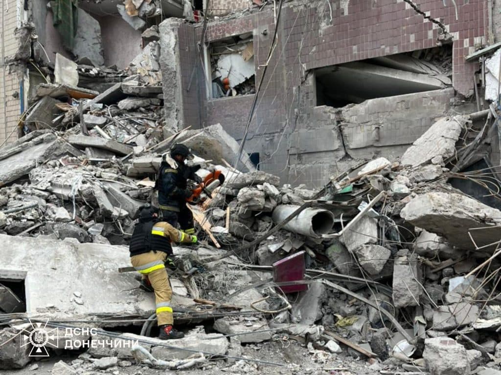 удар по константиновке