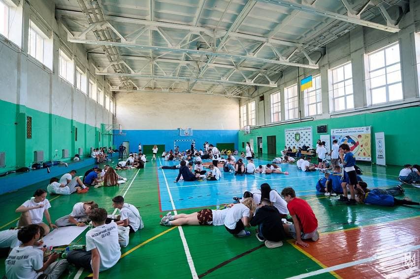 Команда Лисичанського ліцею №4 представила Луганщину на заході від НОК у Трускавці