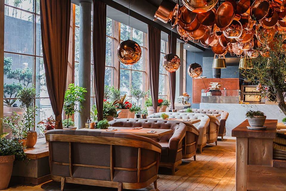 Лучшие рестораны на Левом берегу Киева