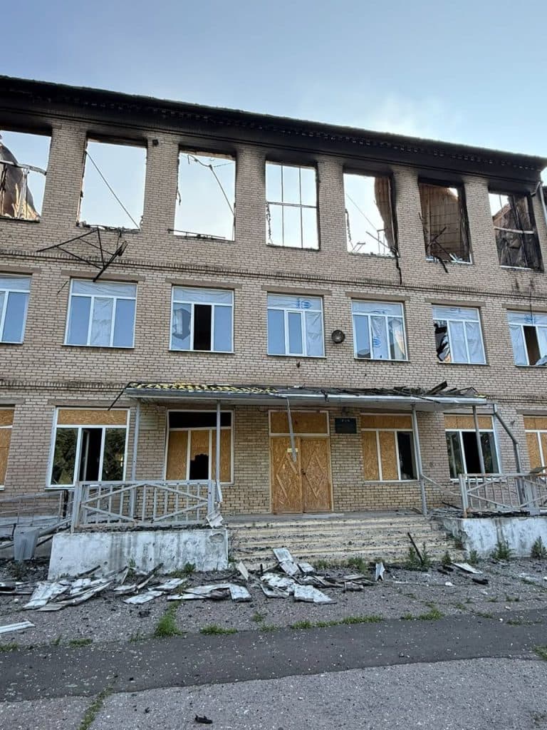 Росіяни обстріляли Словʼянськ безпілотниками1