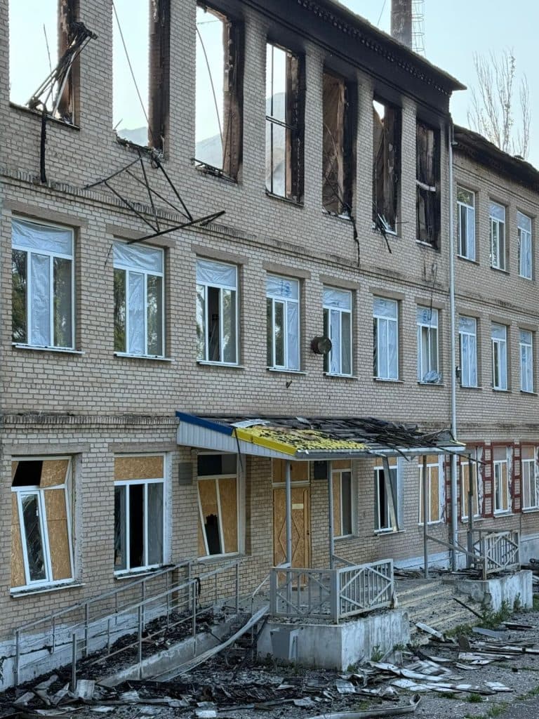 Росіяни обстріляли Словʼянськ безпілотниками