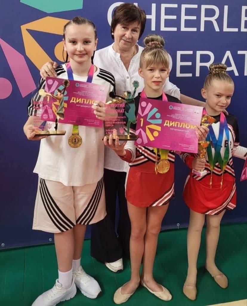 Спортсмены Покровской общины одержали победы на соревнованиях по чирлидингу