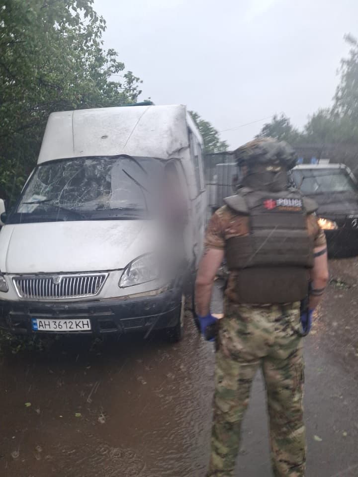 У Костянтинівці росіяни вдарили FPV-дроном: загинув водій маршрутки, є поранений