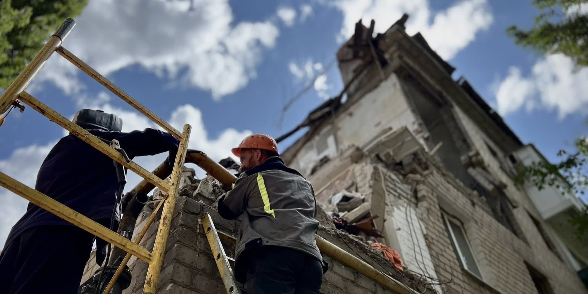 У Краматорську долають чергові наслідки російських обстрілів на газових мережах