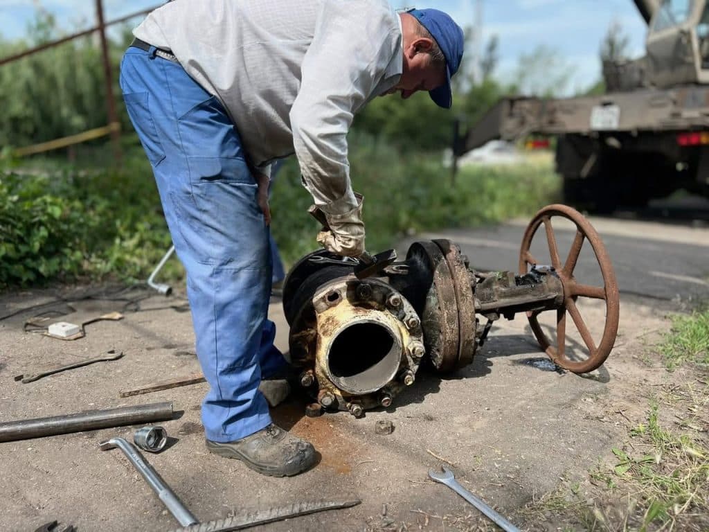 У Краматорську завершено аварійно-відновлювальні роботи і розпочинається пуск газу